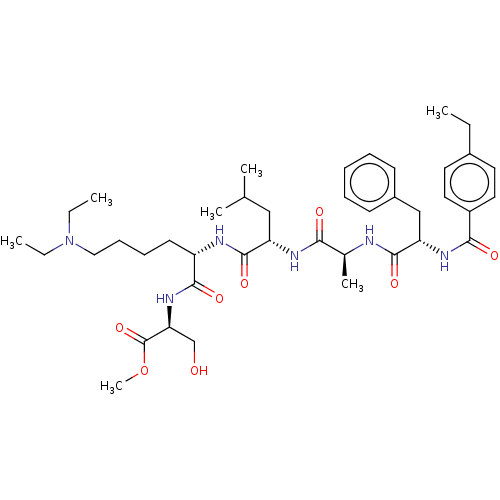 Chemical structure of BindingDB Monomer ID 50194474