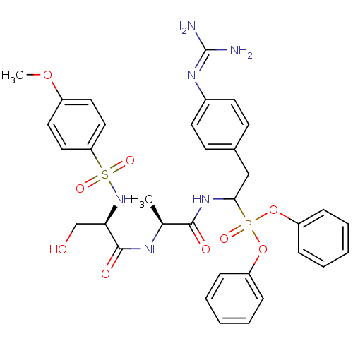 Chemical structure of BindingDB Monomer ID 50194734