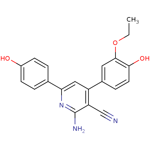 Chemical structure of BindingDB Monomer ID 50194821