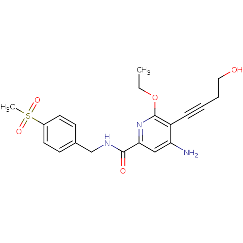 Chemical structure of BindingDB Monomer ID 50194861