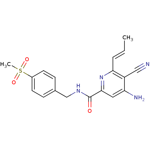 Chemical structure of BindingDB Monomer ID 50194886