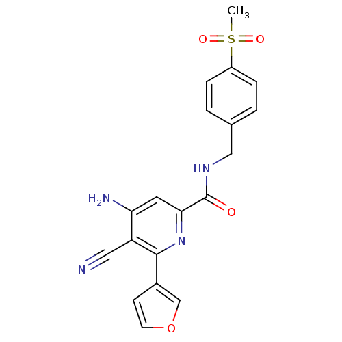 Chemical structure of BindingDB Monomer ID 50194897