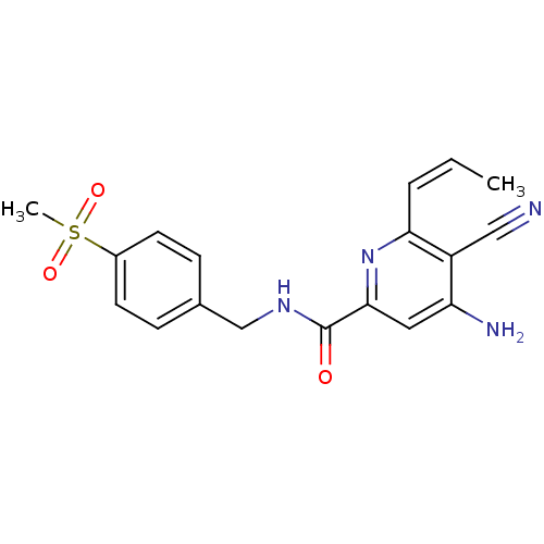 Chemical structure of BindingDB Monomer ID 50194900