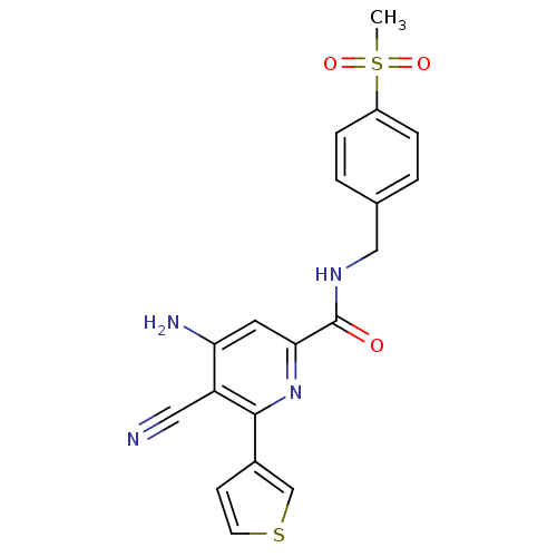 Chemical structure of BindingDB Monomer ID 50194908