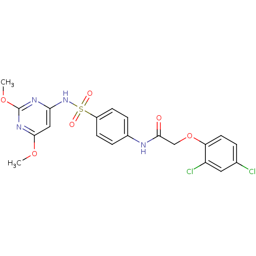 Chemical structure of BindingDB Monomer ID 50195096