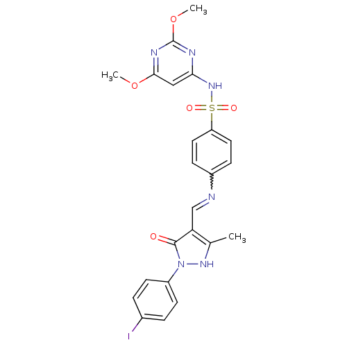 Chemical structure of BindingDB Monomer ID 50195100