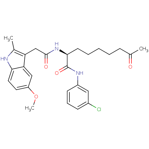 Chemical structure of BindingDB Monomer ID 50195135