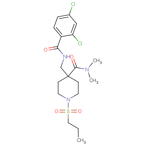 Chemical structure of BindingDB Monomer ID 50195163