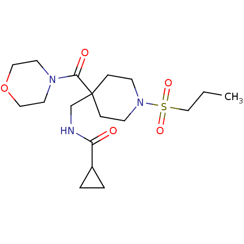 Chemical structure of BindingDB Monomer ID 50195164