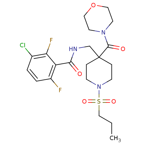 Chemical structure of BindingDB Monomer ID 50195166