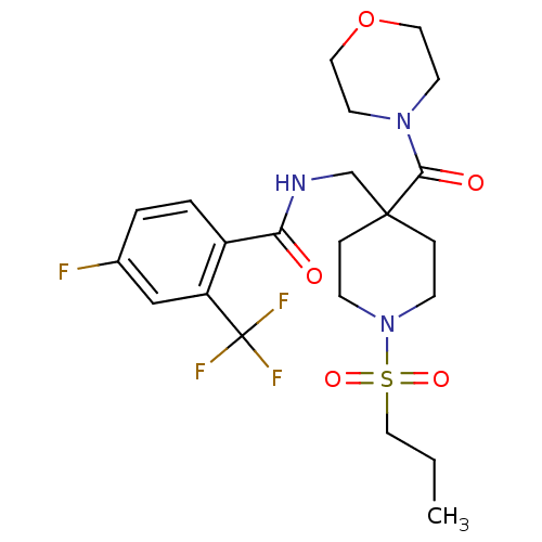 Chemical structure of BindingDB Monomer ID 50195167