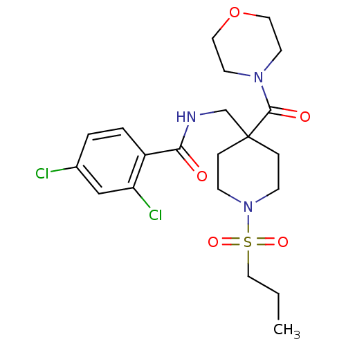 Chemical structure of BindingDB Monomer ID 50195169