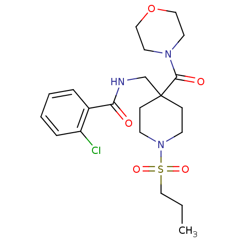 Chemical structure of BindingDB Monomer ID 50195170