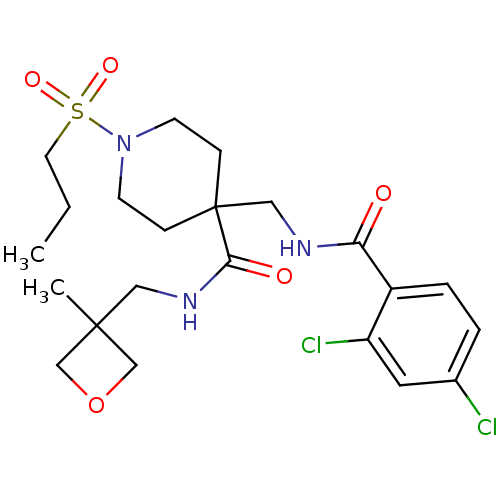 Chemical structure of BindingDB Monomer ID 50195171