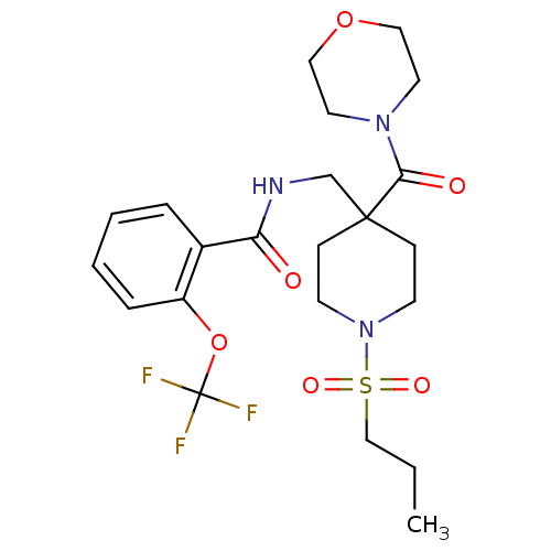 Chemical structure of BindingDB Monomer ID 50195172