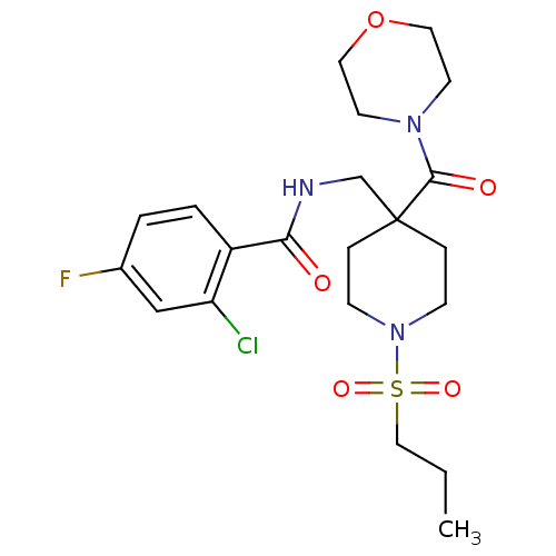 Chemical structure of BindingDB Monomer ID 50195173