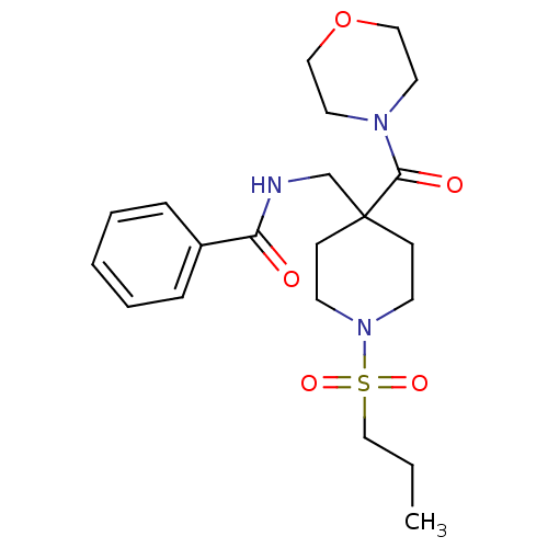Chemical structure of BindingDB Monomer ID 50195174