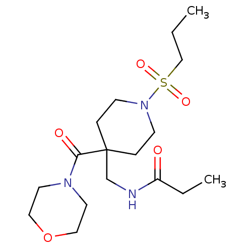 Chemical structure of BindingDB Monomer ID 50195177