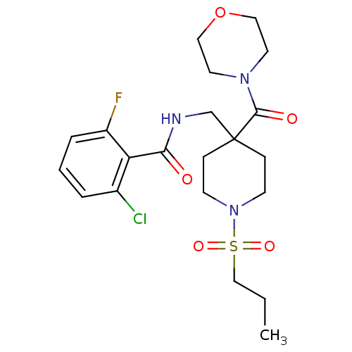 Chemical structure of BindingDB Monomer ID 50195178