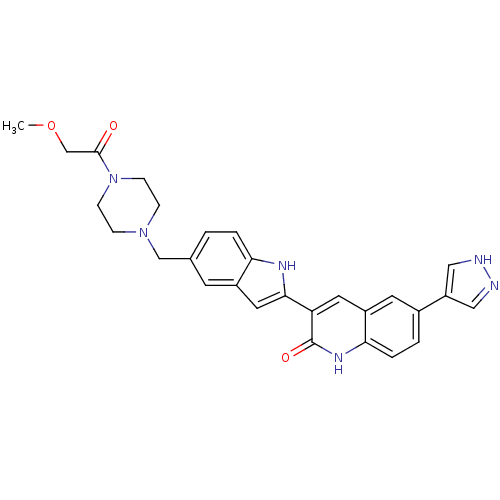 Chemical structure of BindingDB Monomer ID 50195204