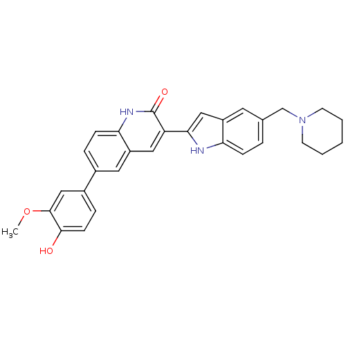 Chemical structure of BindingDB Monomer ID 50195210