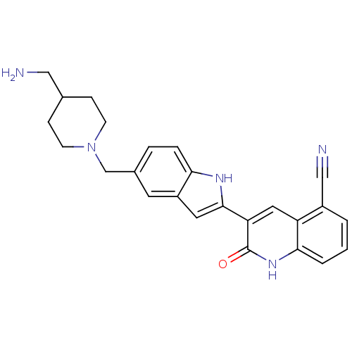Chemical structure of BindingDB Monomer ID 50195219