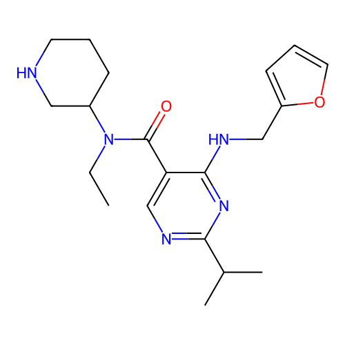 Chemical structure of BindingDB Monomer ID 50195223
