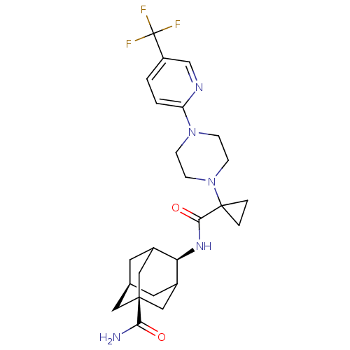 Chemical structure of BindingDB Monomer ID 50195287