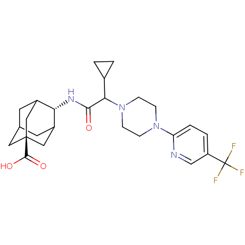 Chemical structure of BindingDB Monomer ID 50195288
