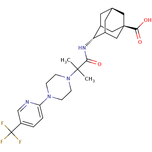Chemical structure of BindingDB Monomer ID 50195290