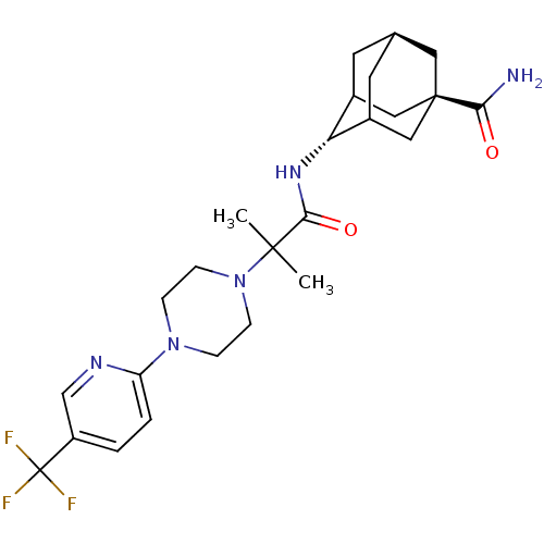 Chemical structure of BindingDB Monomer ID 50195291