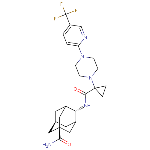 Chemical structure of BindingDB Monomer ID 50195292