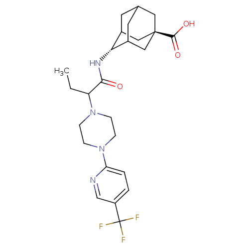 Chemical structure of BindingDB Monomer ID 50195293