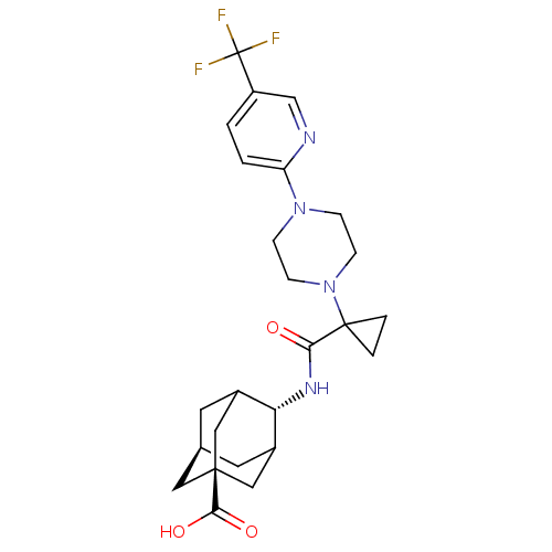 Chemical structure of BindingDB Monomer ID 50195294