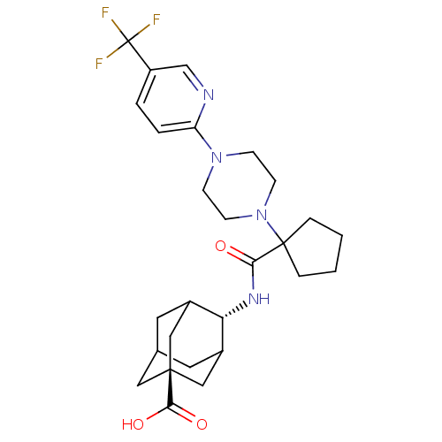 Chemical structure of BindingDB Monomer ID 50195295