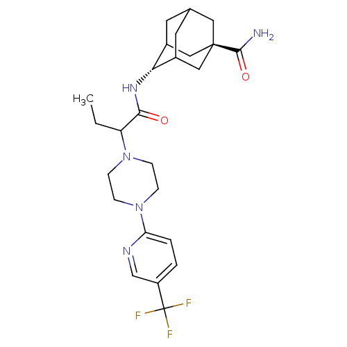 Chemical structure of BindingDB Monomer ID 50195302