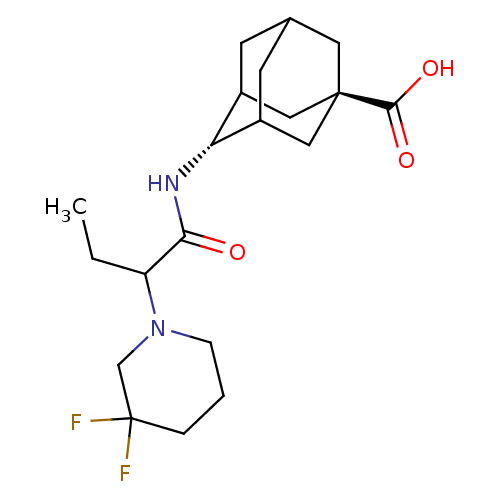 Chemical structure of BindingDB Monomer ID 50195303