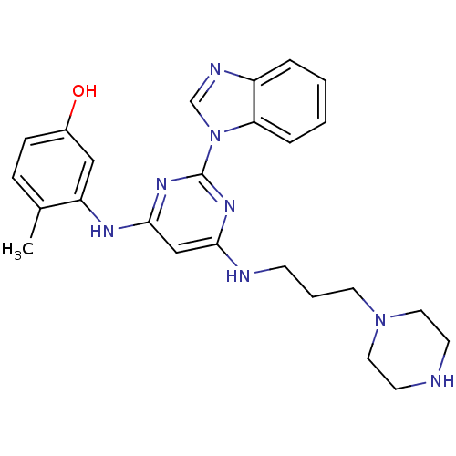 Chemical structure of BindingDB Monomer ID 50195328
