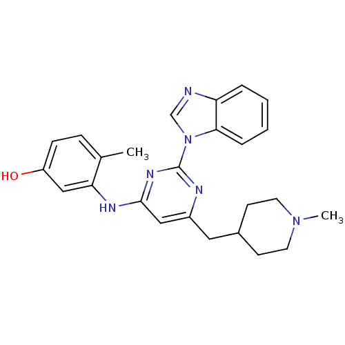 Chemical structure of BindingDB Monomer ID 50195342