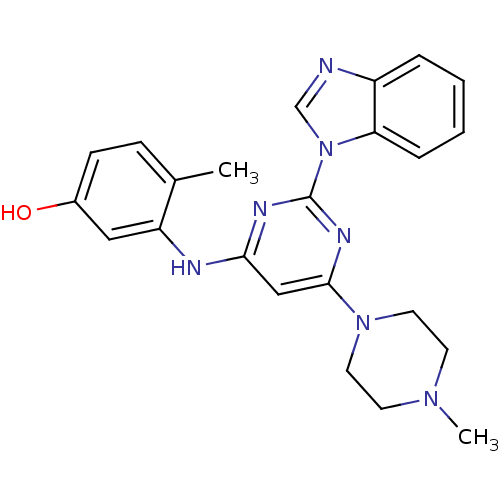 Chemical structure of BindingDB Monomer ID 50195345