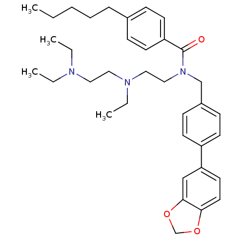 Chemical structure of BindingDB Monomer ID 50195386