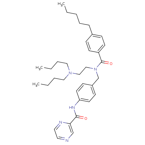 Chemical structure of BindingDB Monomer ID 50195417