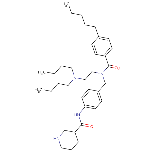 Chemical structure of BindingDB Monomer ID 50195419
