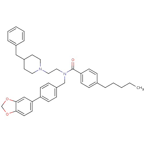 Chemical structure of BindingDB Monomer ID 50195422