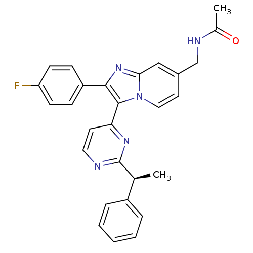 Chemical structure of BindingDB Monomer ID 50195436