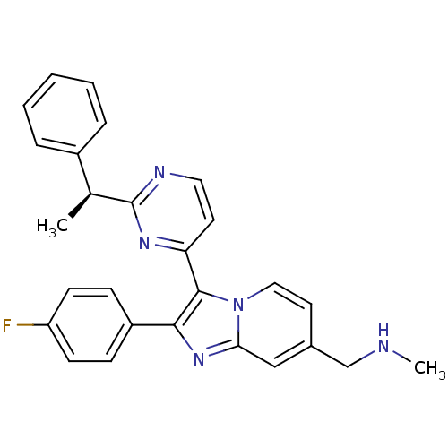 Chemical structure of BindingDB Monomer ID 50195437