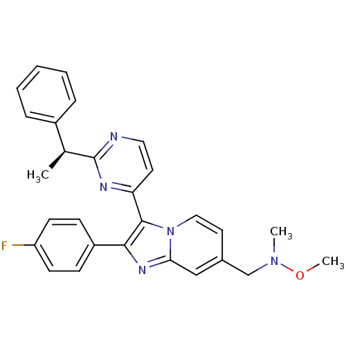 Chemical structure of BindingDB Monomer ID 50195442