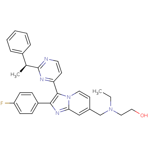 Chemical structure of BindingDB Monomer ID 50195444
