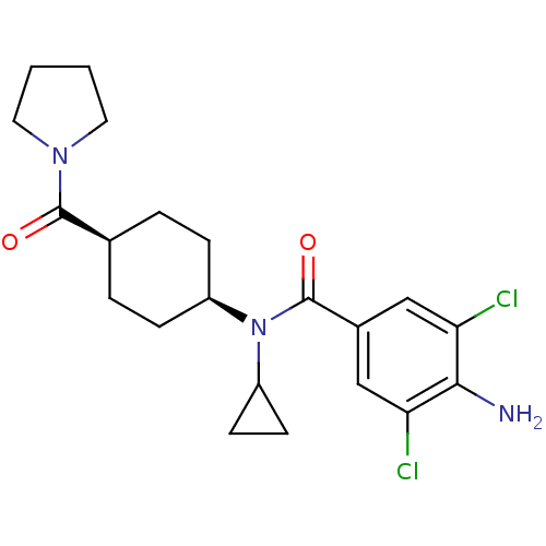 Chemical structure of BindingDB Monomer ID 50195489