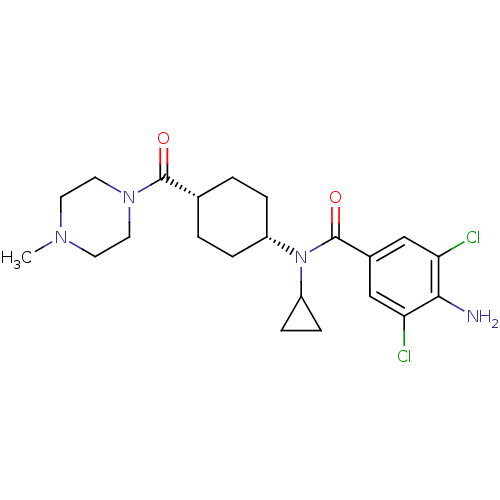 Chemical structure of BindingDB Monomer ID 50195493